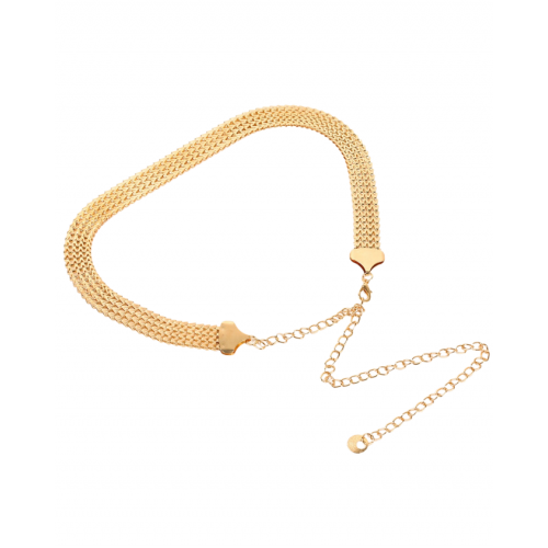 Taillenkette eckig