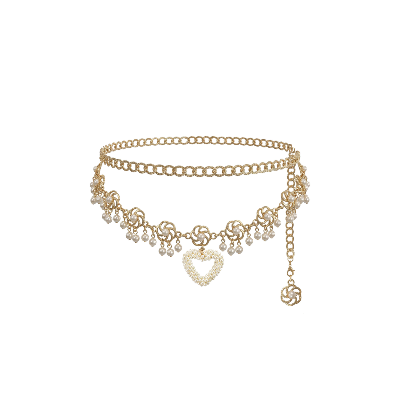 Kettenguertel Glamour-Herz