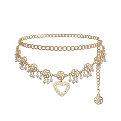 Kettenguertel Glamour-Herz