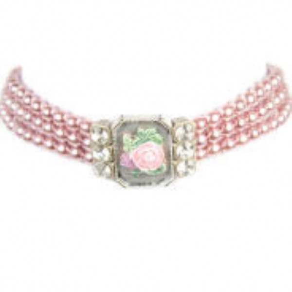 Halskette 3921-29 rosa one size